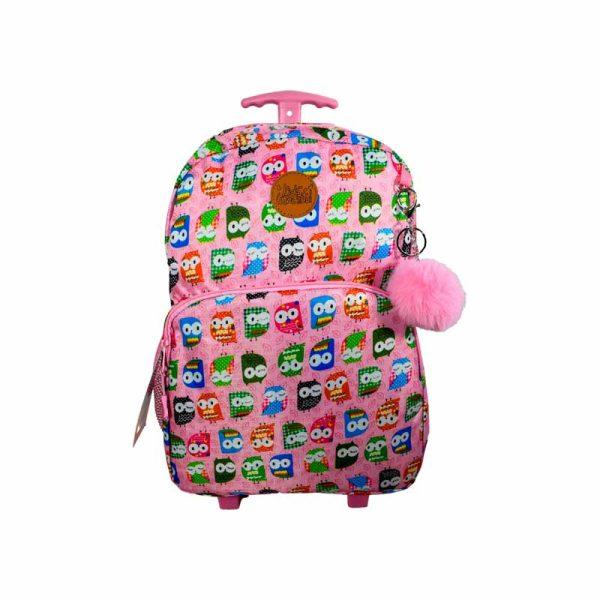 Mochila Con Carro Monocomando 17" art 6161