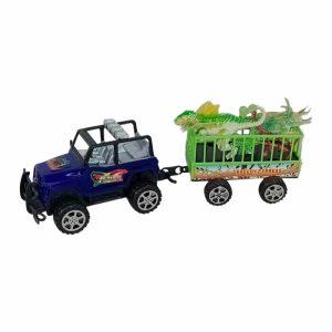 Camion Con Trailer + 2 Dinos art 906-131 (ronson