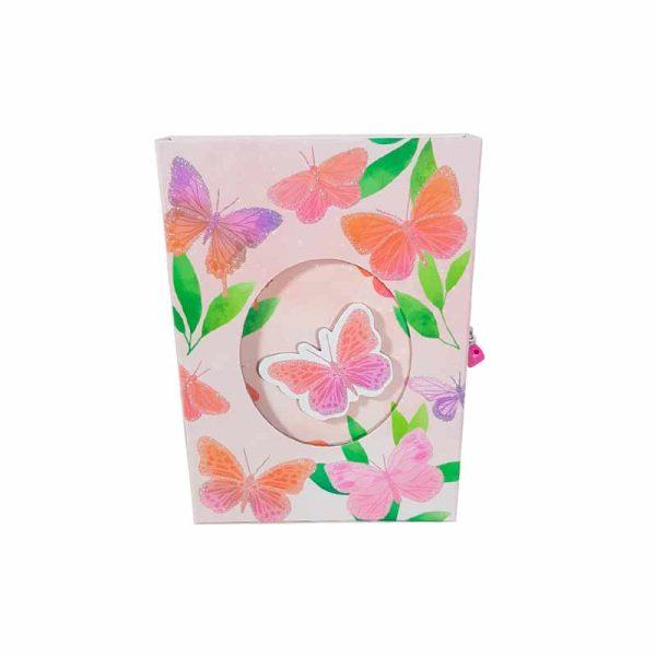 Diario Intimo Mariposa ART Bj-2207 (ronson - Imagen 2