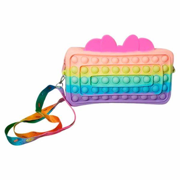 Cartera Pop It Con Moño (art Yw-5177) - Imagen 2
