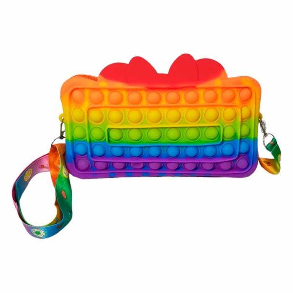 Cartera Pop It Con Moño (art Yw-5177) - Imagen 4