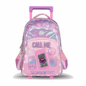 Mochila Con Carro Footy Call Me 18" art f2141