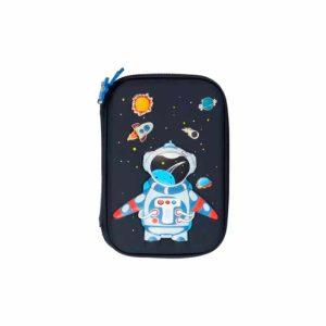 Cartuchera 3d Escolar Niño Astronauta Azul ART ZZ-1617