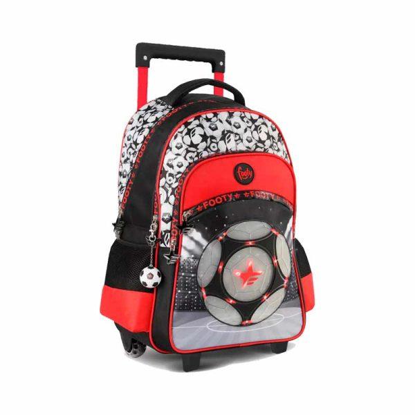 Mochila Con Carro Footy Pelota 18″ art f2211 - Imagen 2