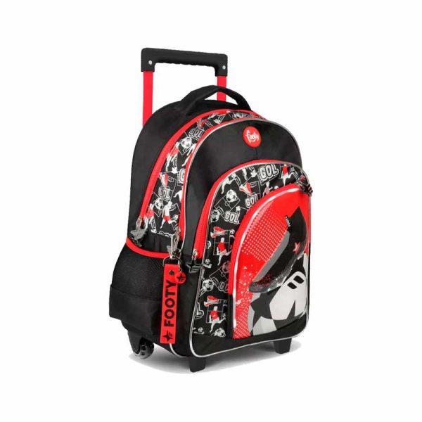Mochila Con Carro Footy Botin 18″ art f3241 - Imagen 2