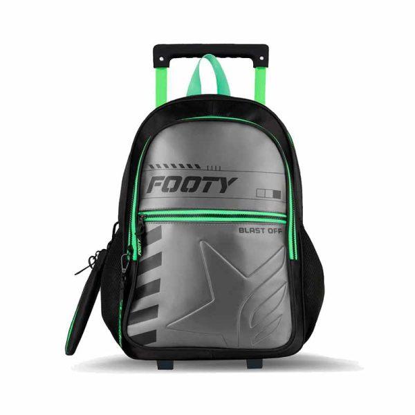 Mochila con ruedas 18" Big Kids Blast off art f3071