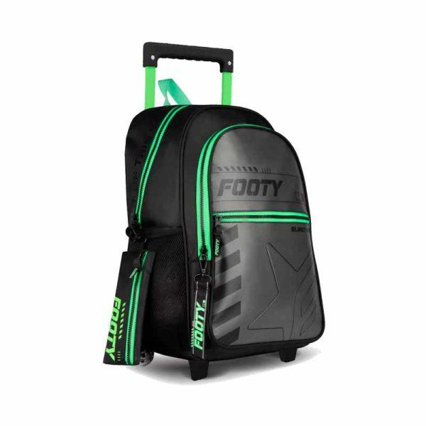 Mochila con ruedas 18" Big Kids Blast off art f3071 - Imagen 2