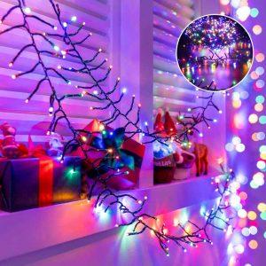 Guirnalda Tira 100 Luces Led Rgb 8 Mts A 220v Multicolor ART  POL-5