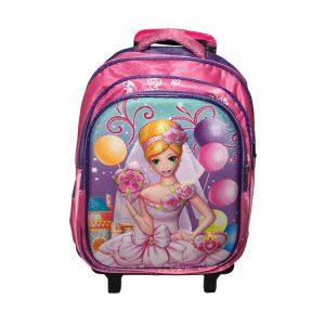 Mochila con carro 17" Princesa carro desmontable ART B-2