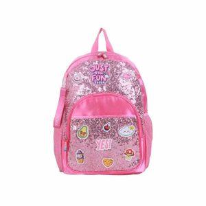 MOCHILA SKORA THINK HAPPY JUST FUN SATEN ART 35419