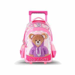 Mochila Con Carro Footy De Oso art f2131 