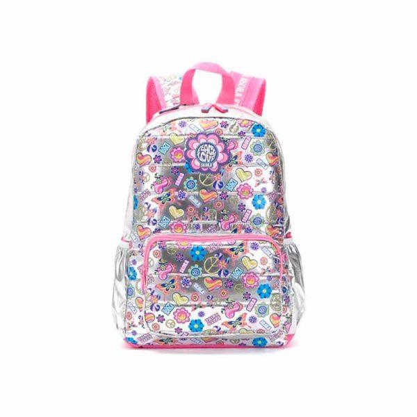 MOCHILA SKORA ESPALDA 18" PEACE LOVE ART. 35356