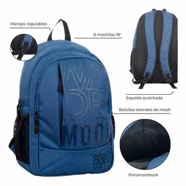 Mochila Urbana Wanderlust 18" ART 34871