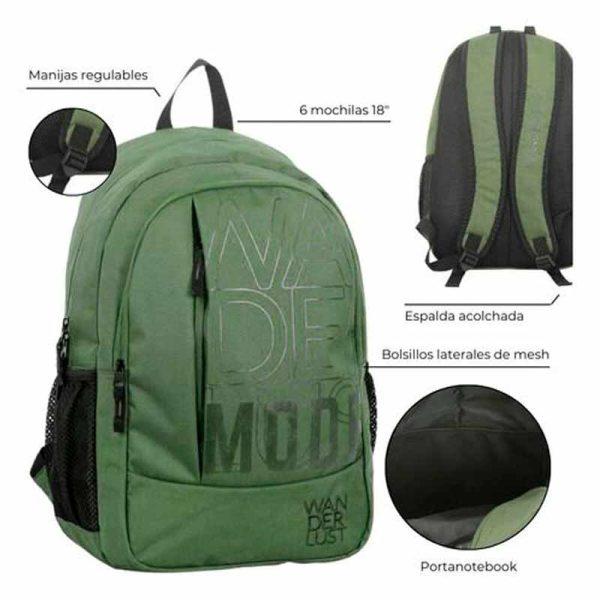 Mochila Urbana Wanderlust 18" ART 34871 - Imagen 2