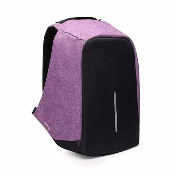 Mochila Antirobo Impermeable Notebook Usb Anticorte ART K24055 - Imagen 4