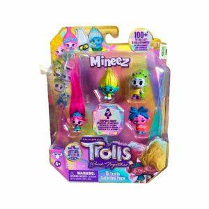 Set Muñecos Trolls Tapimovil X5 Coleccionables ART 24304
