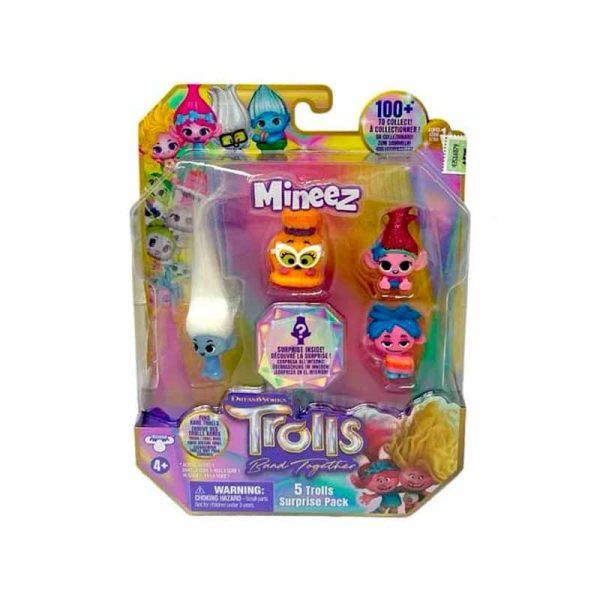Set Muñecos Trolls Tapimovil X5 Coleccionables ART 24304 - Imagen 3