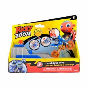 Ricky Zoom Con Lanzador En Moto  Go Loop  Art T20038USA1
