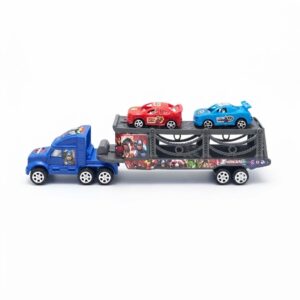 Camion a Friccion Avenger Super Con 2 Autitos ART 54393
