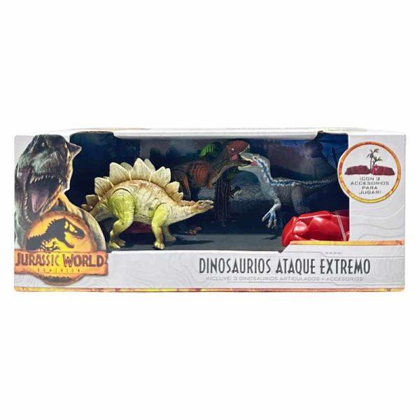 Dinosaurios Ataque Extremo X 3 Jurassic World ART 8803.1