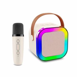 Parlante Bluetooth Karaoke Led Con 1 Microfono ART AV24500 / OA-AD618