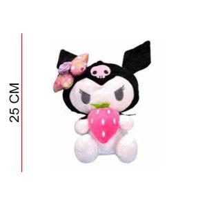 Peluche Kuromi con Frutilla 25cm ART 15417