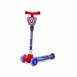Monopatin Plegable Avengers Tres Ruedas ART12017