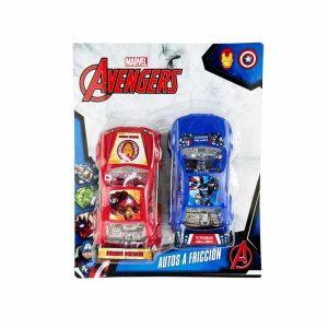 Autos a Friccion x2 Avengers ART 55012