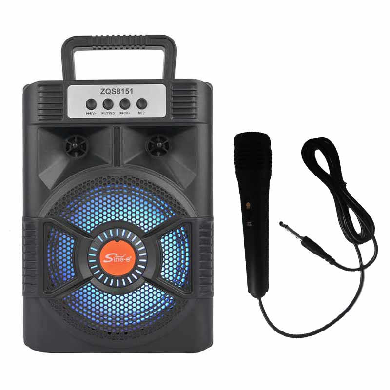 Parlante Bluetooth 8" con Microfono ART ZQS8151