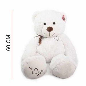 Oso de Peluche Corazón Bordado 60cm ART YS040060