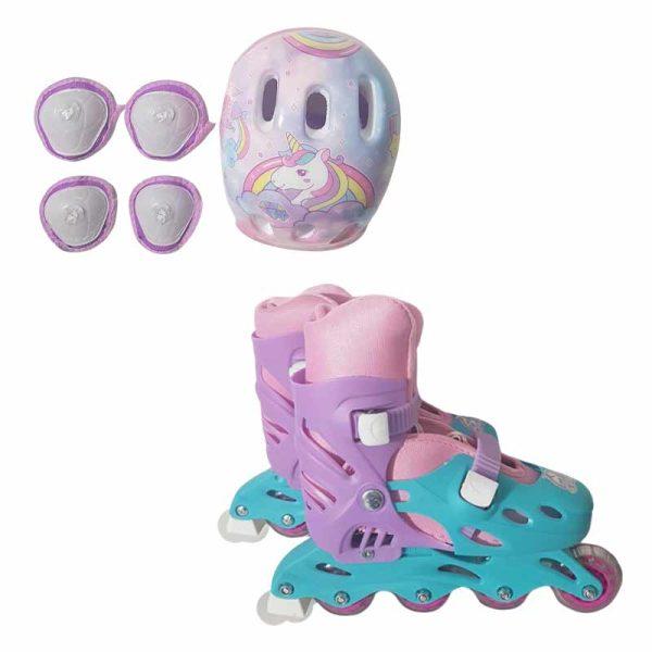 Roller Unicornio con Set de Protección ART 12230