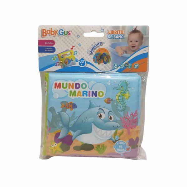 Libro de Baño Mundo Marino Para Bebe ART 55044