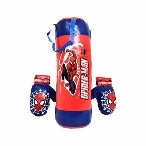 Set Bolsa de Boxeo Spiderman 50cm ART 54734