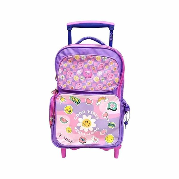 Mochila Good Vives con Carro 18" Owen ART GAB18FUN