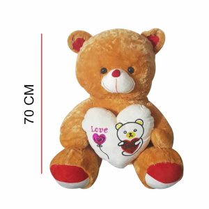 Oso Peluche Corazón 70 CM ART 10441