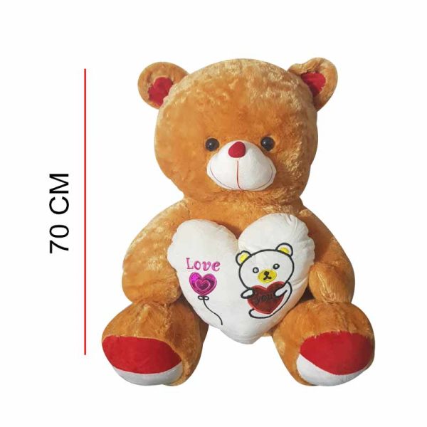 Oso Peluche Corazón 70 CM ART 10441