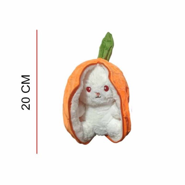 Peluche Conejito Frutilla- Zanahoria 20 CM - Imagen 3