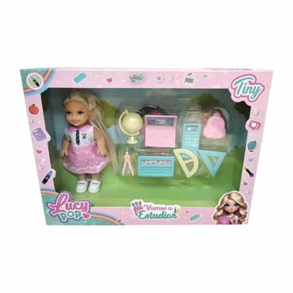 Muñeca Lucy Pop Vamos  a Estudiar ART 55020