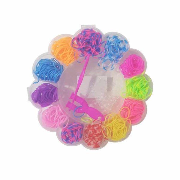 Gomitas Para Armar Pulseras Flor ART 2352