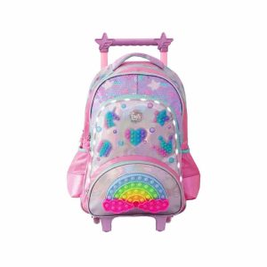 Mochila Pop It con Luz  Footy Carro ART F6301