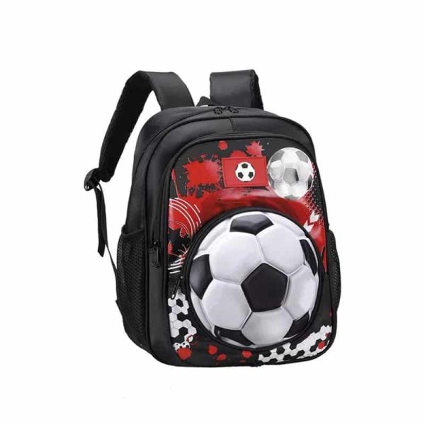 Mochila Pelota de Futbol 3D 14" ART OWMI10073 - Imagen 2
