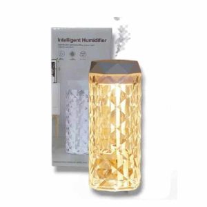 Humificador Velador Led Difusor Aroma Cristal ART AV-047