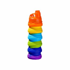 Botella Plegable SilIicona Multicolor ART ZZ-1515