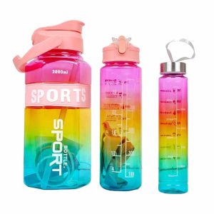 Botella Deportiva Sport Set X3 ART GN-040
