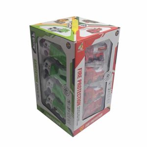 Caja con Cuatro Blister de Camiones ART AB-13636