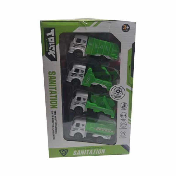 Caja con Cuatro Blister de Camiones ART AB-13636 - Imagen 4