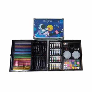 Set de Arte Maletín De Aluminio Universo ART AL-145