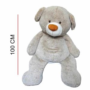 Oso Peluche Jaspeado 1mts ART 80697