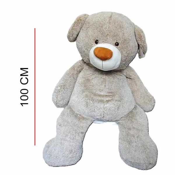 Oso Peluche Jaspeado 1mts ART 80697