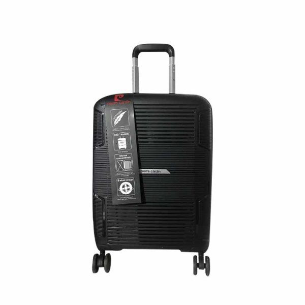 Valija Rigida Mediana 24" Pierre Cardin ART PC-4026NEGRMED
